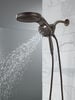HydroRain&reg; H2Okinetic&reg; 5-Setting Two-in-One Shower Head (Recertified)