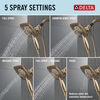Single Handle Lavatory Faucet with 14 Series Tub Shower Trim Bundle