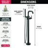 Floor Mount Tub Filler (Recertified)