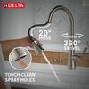 Single Handle Pull-Down Kitchen Faucet with ShieldSpray Technology