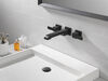 Two Handle Wall Mount Bathroom Faucet Trim