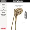 H2Okinetic&reg;&nbsp;In2ition&reg;&nbsp;5-Setting Two-In-One Shower (Recertified)
