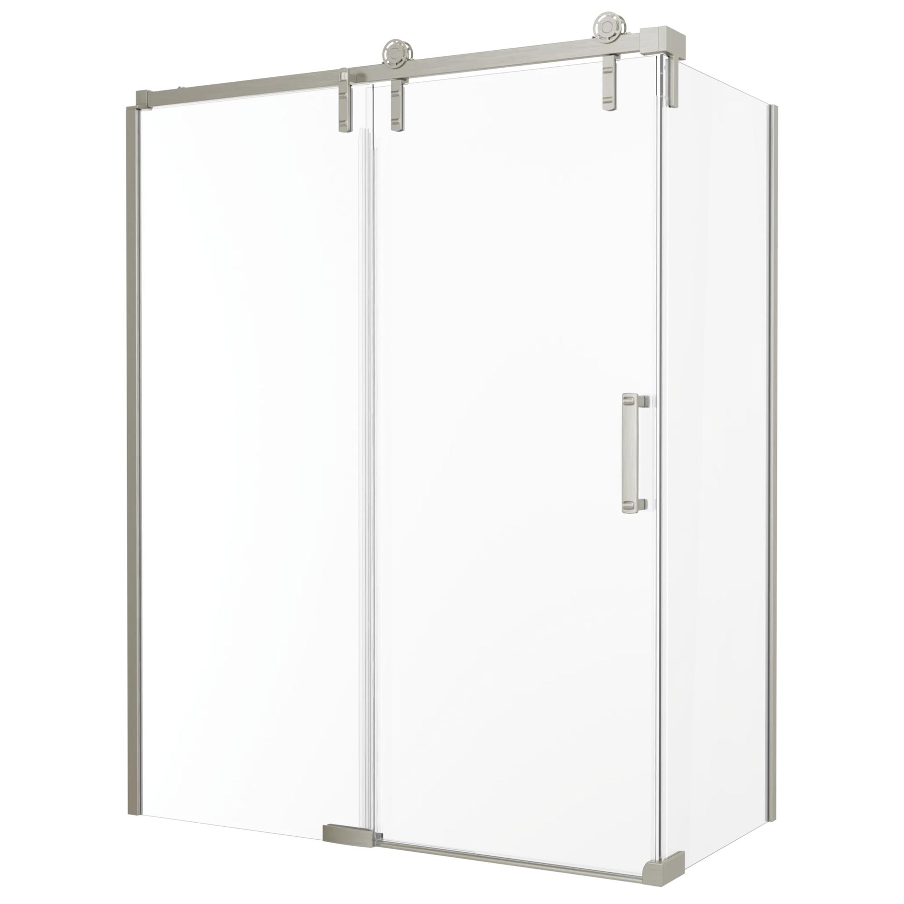 60&rdquo;x32&rdquo; Stainless Corner Panel