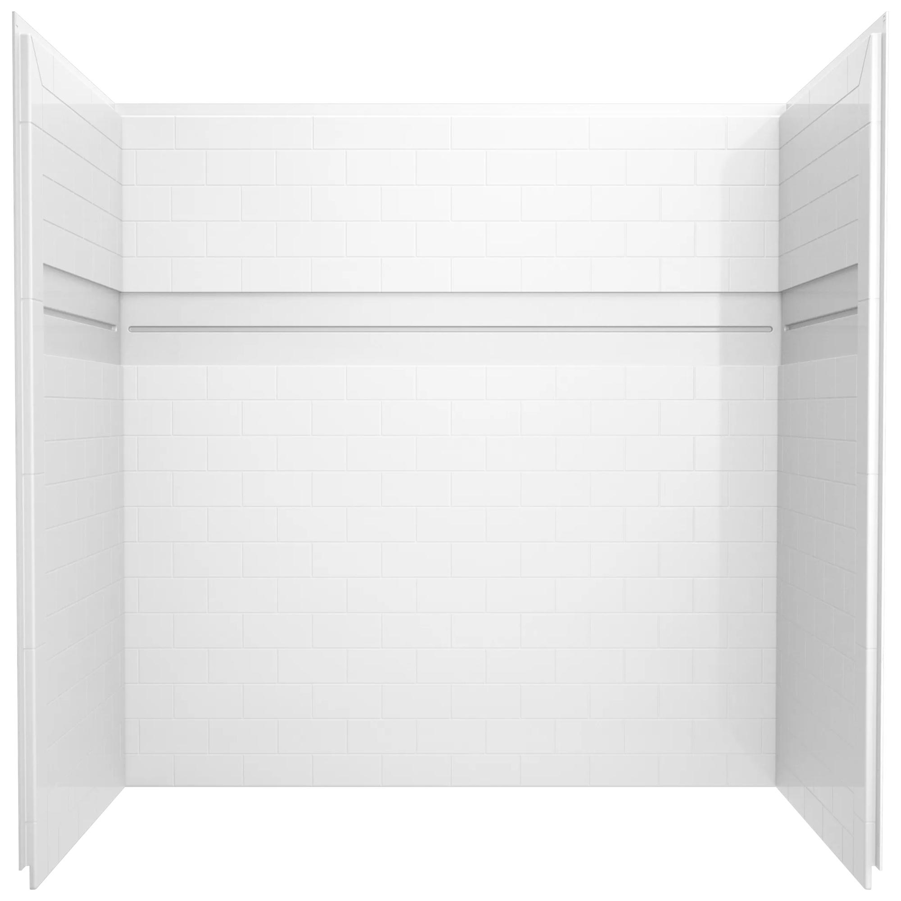 60'' x 60" x 32''Bathtub Wall Set