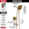 Monitor&reg; 17 Series Shower Trim with In2ition&reg; Two-in-One Shower (Recertified)