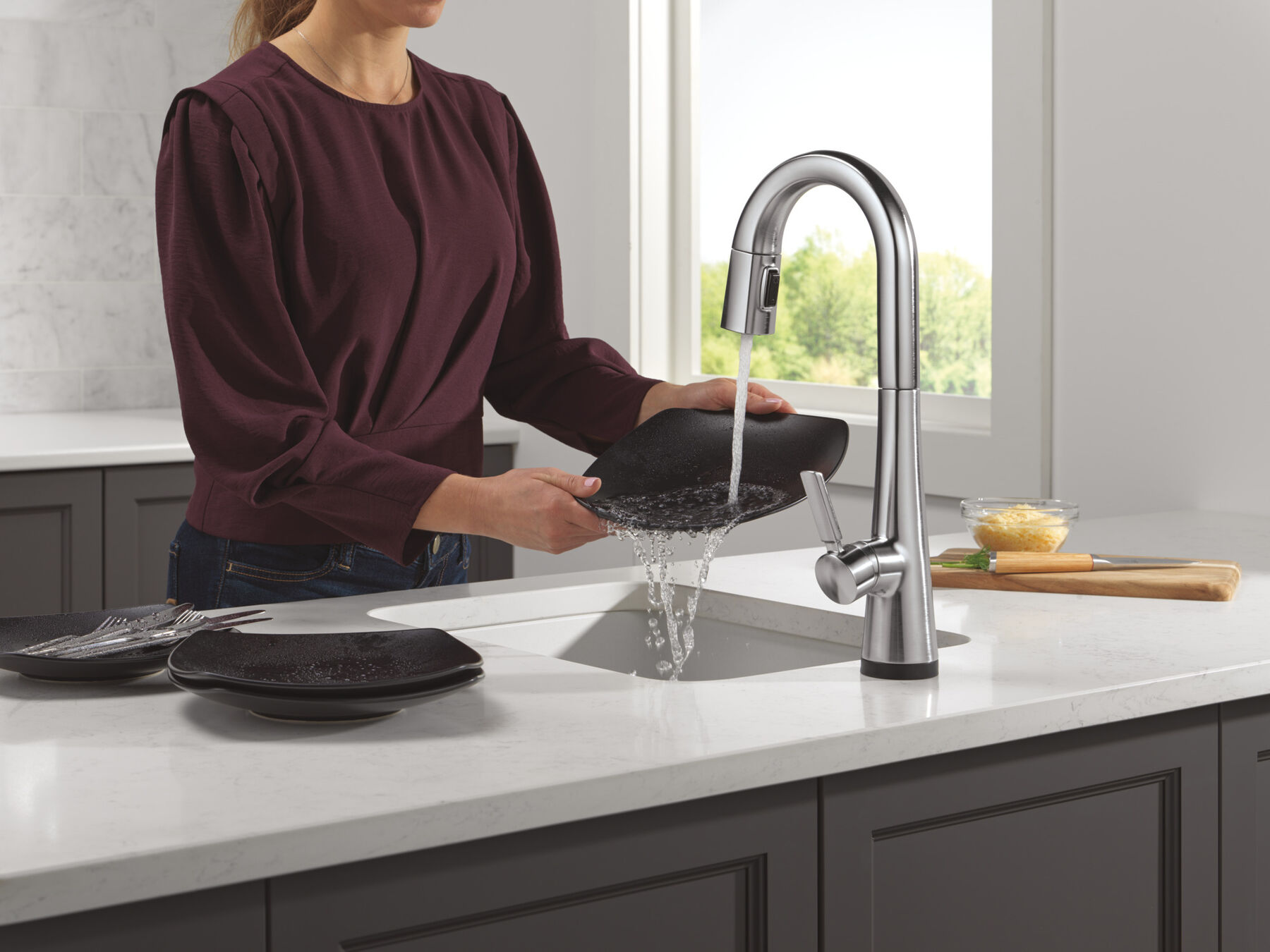 Touch2O&reg; Bar / Prep Faucet with Touchless Technology