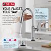 Touch<sub>2</sub>O&reg; Technology Kitchen Faucet with Touchless Technology