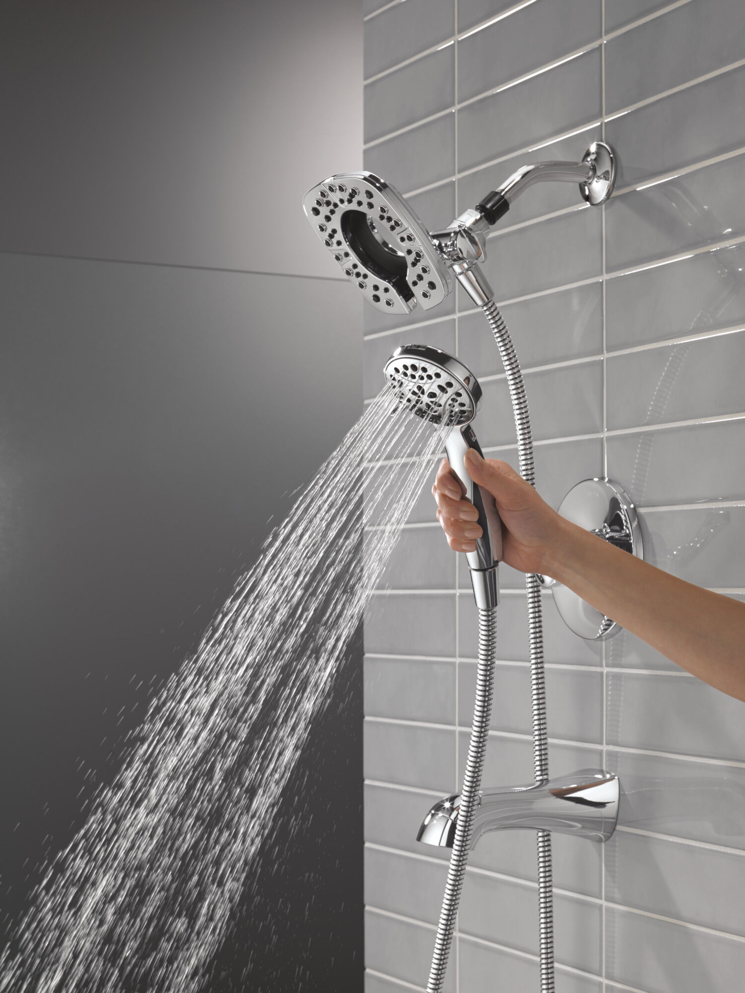 Monitor® 14 Series Tub and Shower in Chrome 144895-I | Delta Faucet
