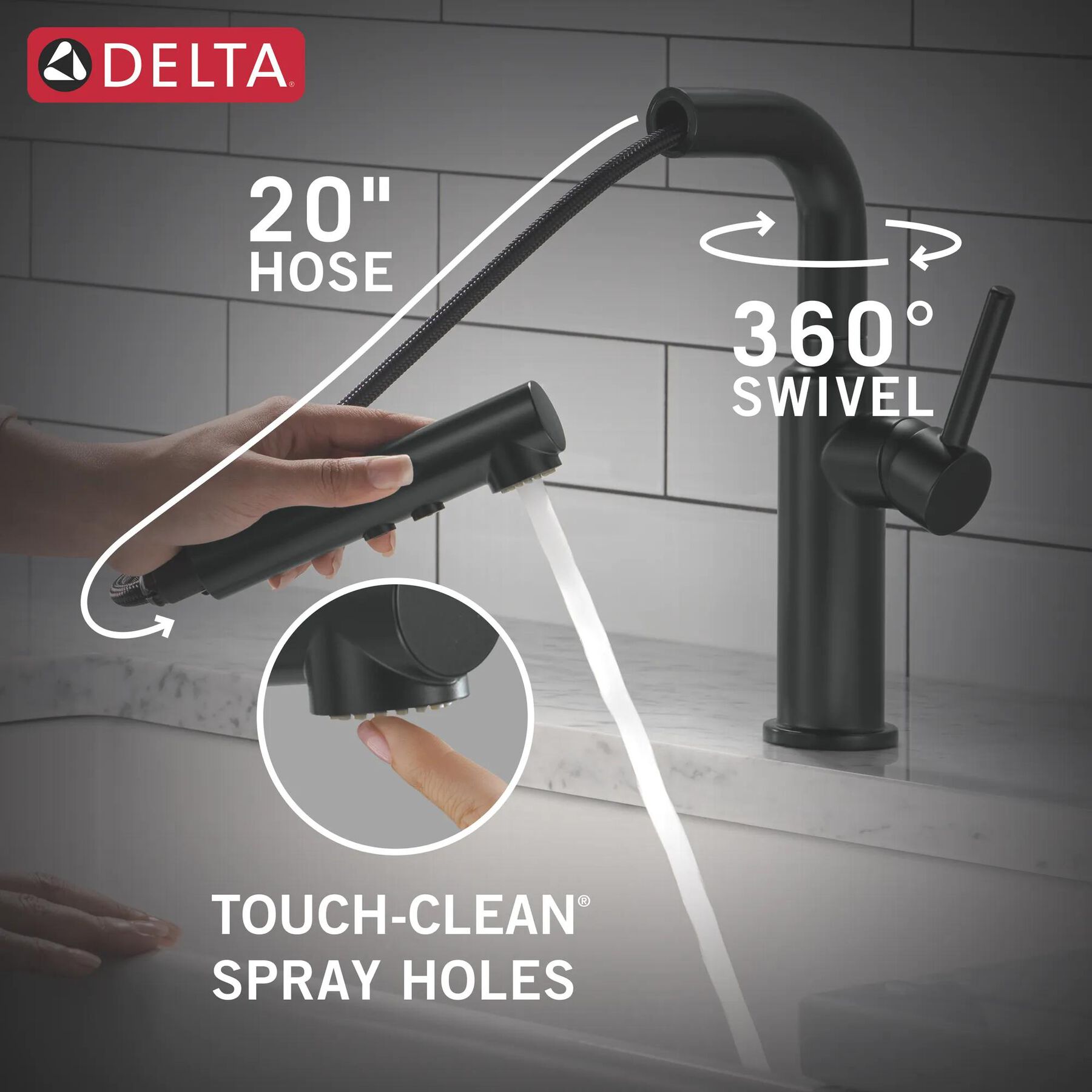Pull-Out Kitchen Faucet (Recertified)