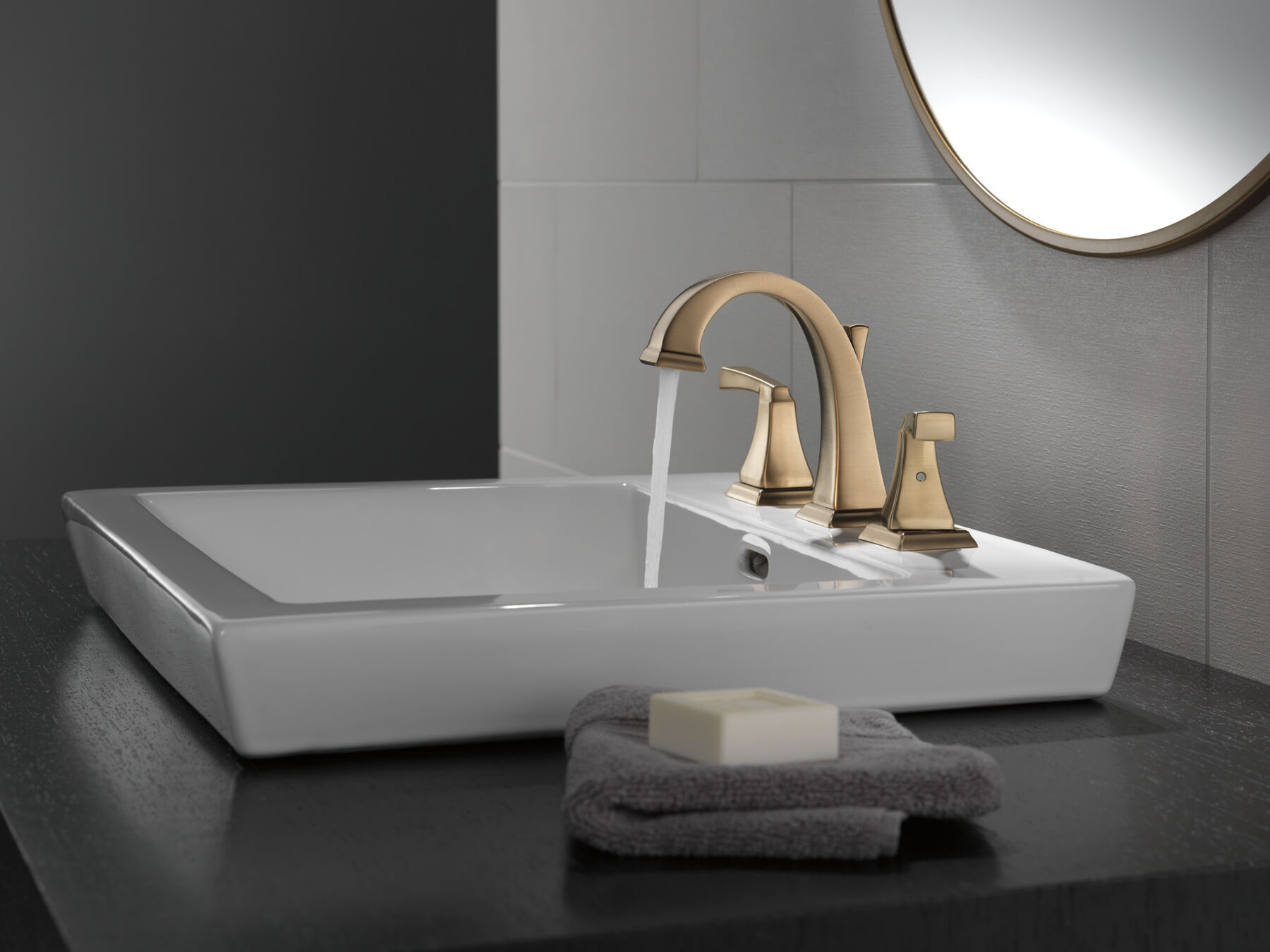 Two Handle Widespread Bathroom Faucet (Recertified)