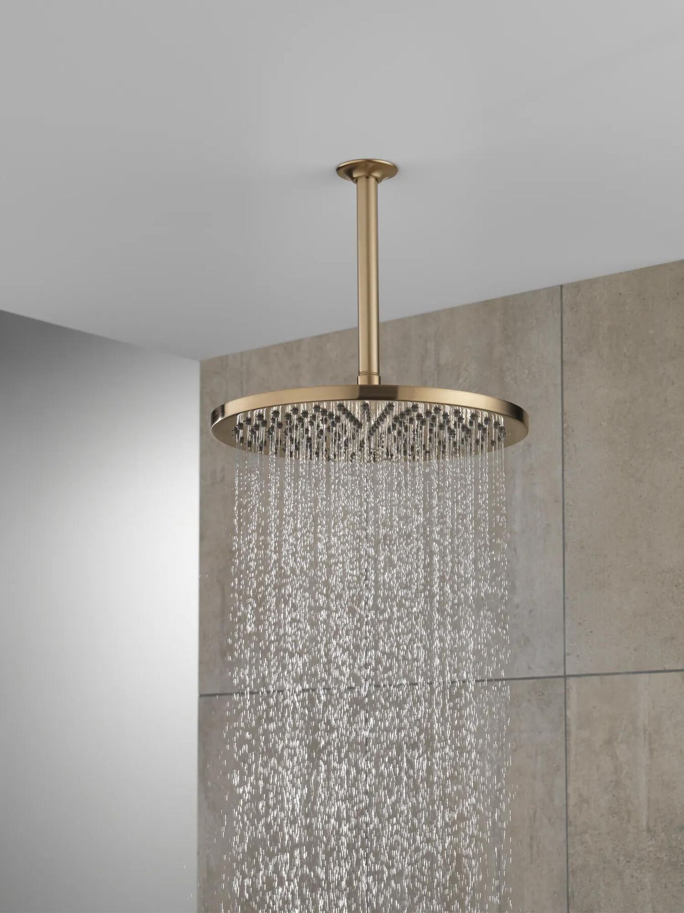 Single-Setting Metal Raincan Shower Head (Recertified)