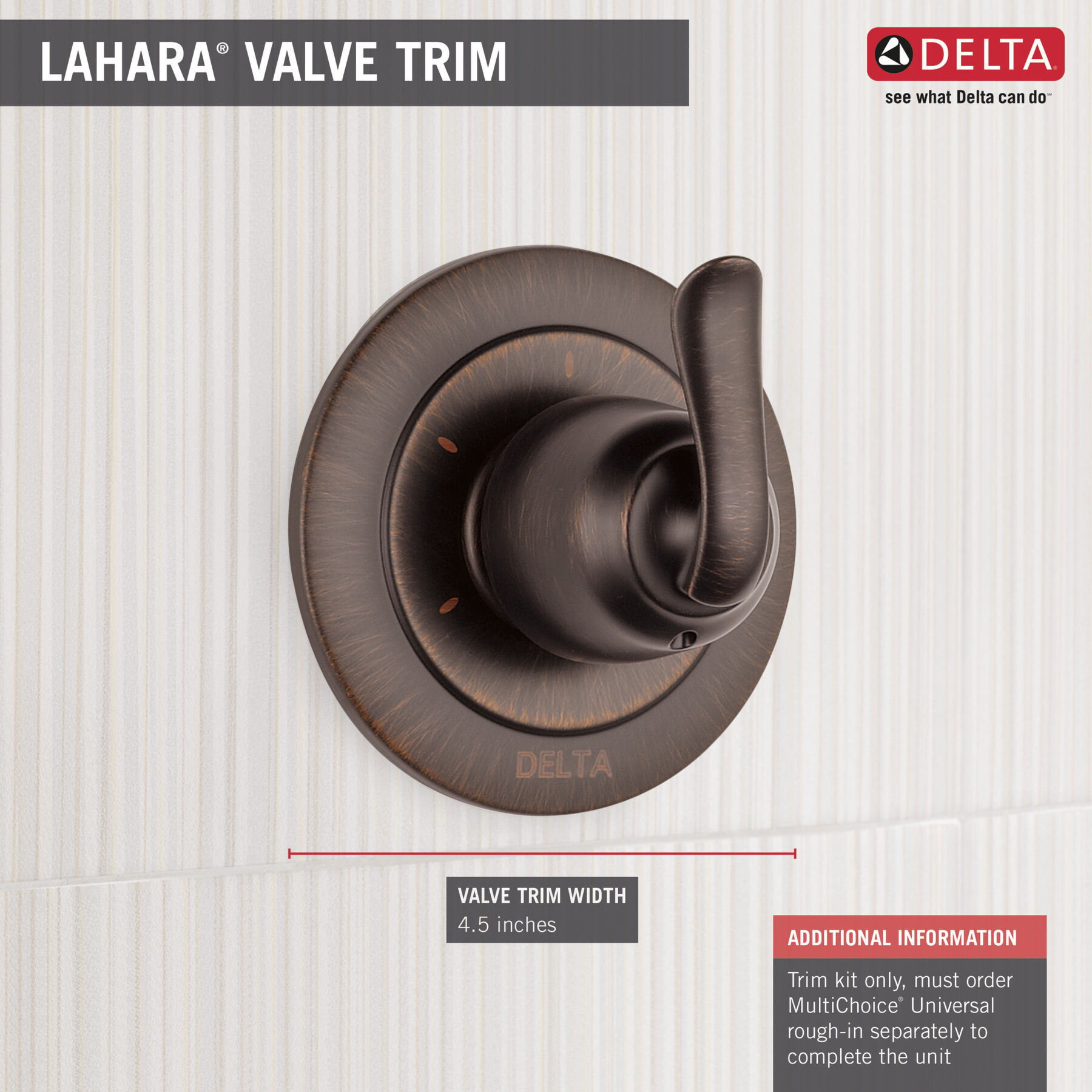 Diverter Trim 3-Setting (Recertified)