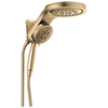 HydroRain&reg; H2Okinetic&reg; 5-Setting Two-in-One Shower Head (Recertified)