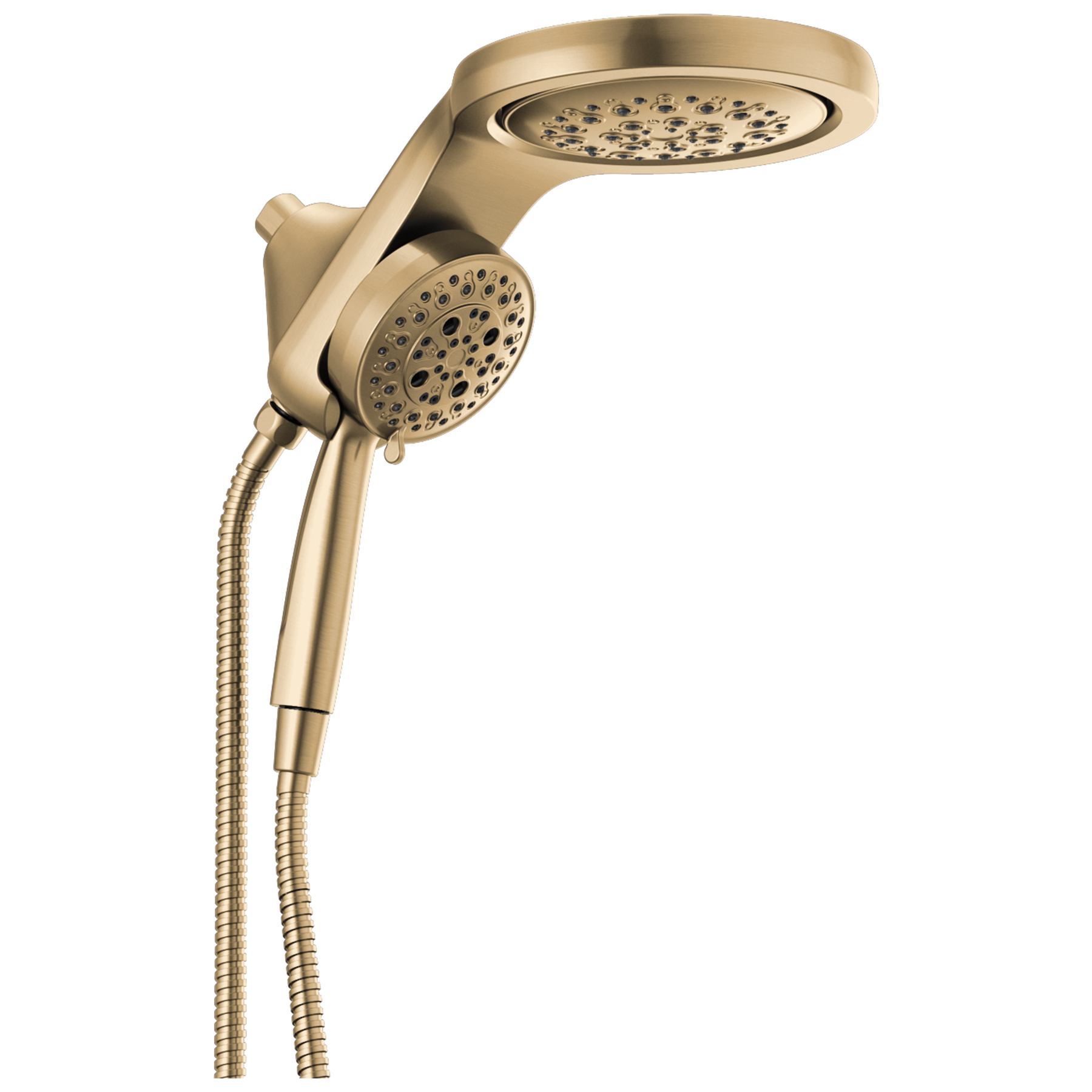HydroRain&reg; H2Okinetic&reg; 5-Setting Two-in-One Shower Head (Recertified)