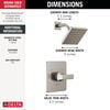 Monitor 14 Series Shower Trim