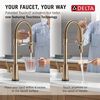 Touch<sub>2</sub>O&reg; Technology Kitchen Faucet with Touchless Technology