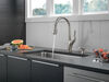 Single Handle Pull-Down Kitchen Faucet with Soap Dispenser and ShieldSpray&reg; Technology (Recertified)