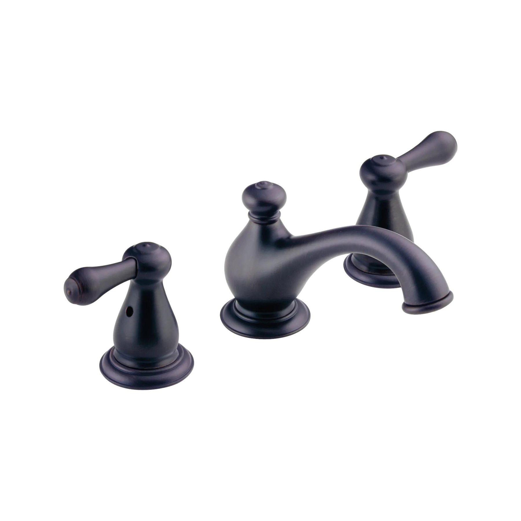 Two Handle Widespread Lavatory - Metal Pop-Up