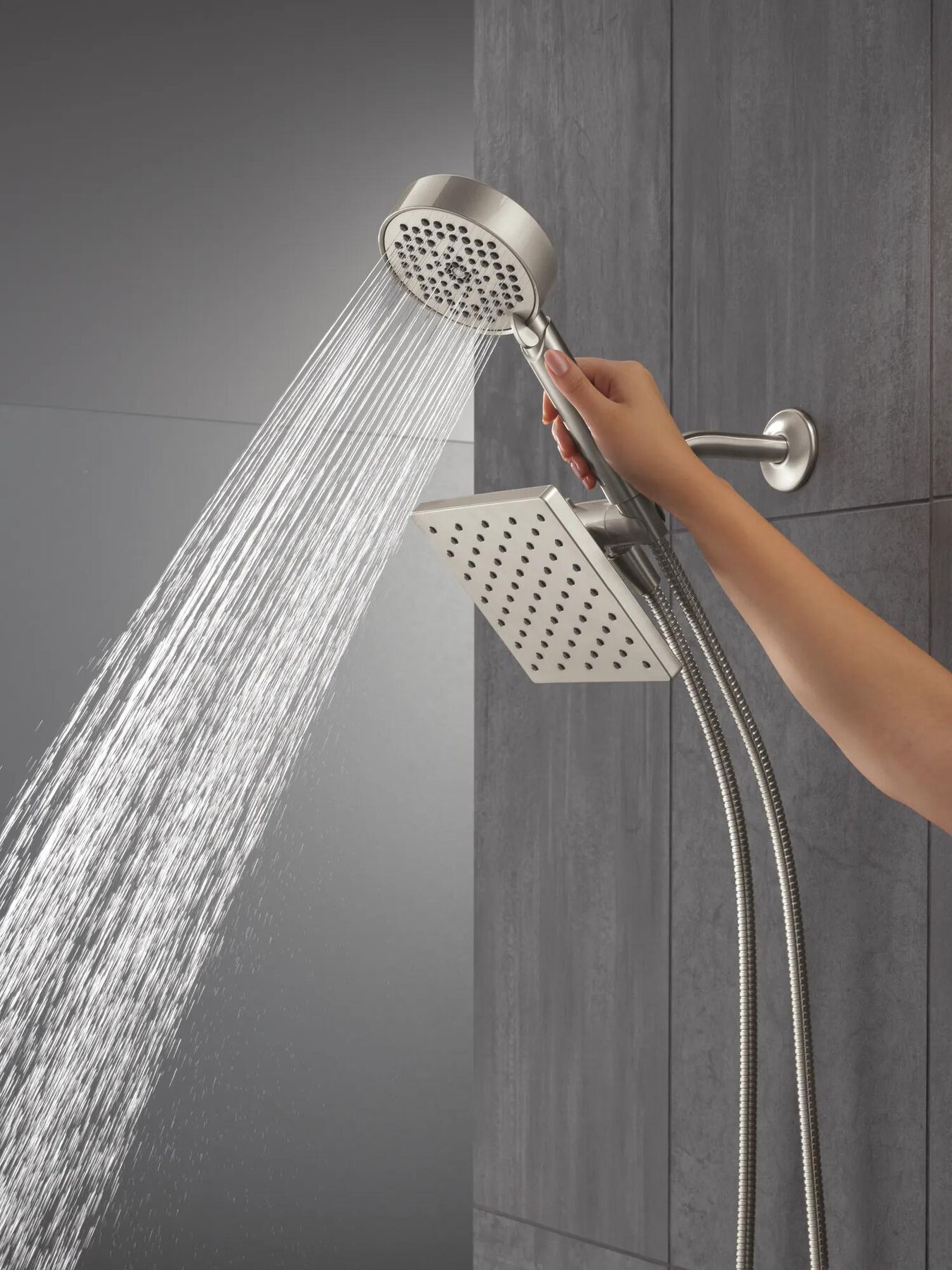 5-Setting Two-in-One Combination Shower