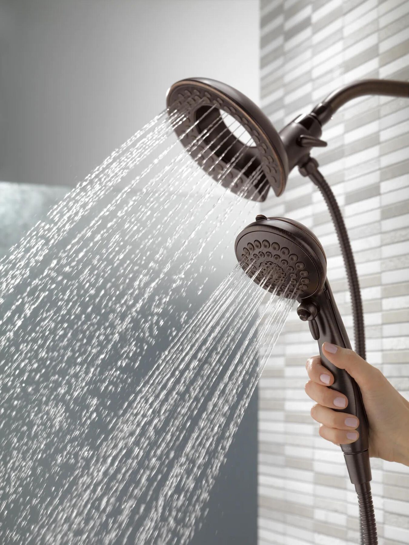 In2ition&reg; 5-Setting Two-in-One Shower