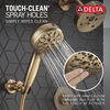 7-Setting Wall Mount Hand Shower with Cleaning Spray (Recertified)