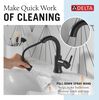 Single Handle Pull Down Bathroom Faucet (Recertified)