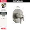 Monitor&reg; 17 Series Valve Trim Only