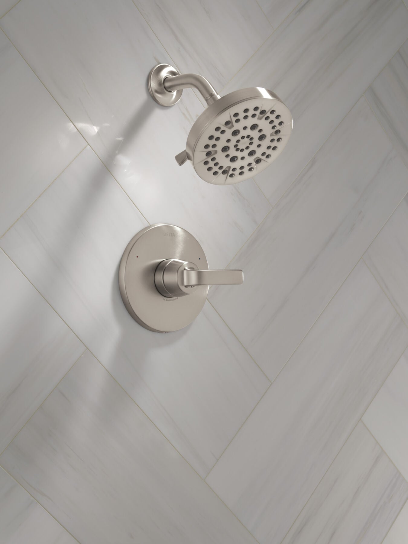 Widespread Lavatory Faucet with 14 Series Shower Trim and Bathroom Accessories Bundle