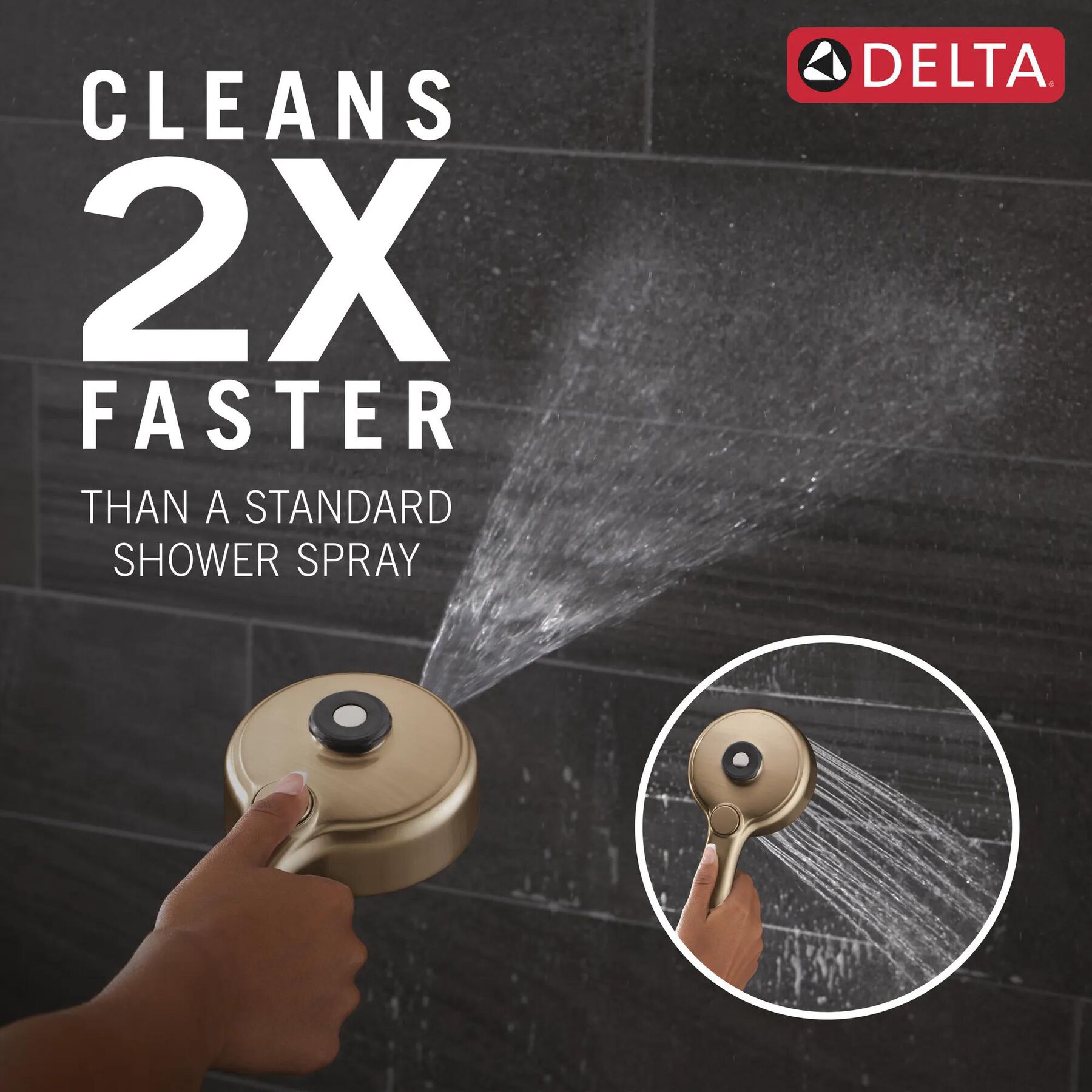 PivotPro&trade; 3-in-1 Combination Shower