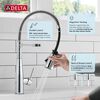 Single-Handle Pull-Down Spring Kitchen Faucet