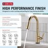 Touch<sub>2</sub>O&reg; Technology Kitchen Faucet with Touchless Technology
