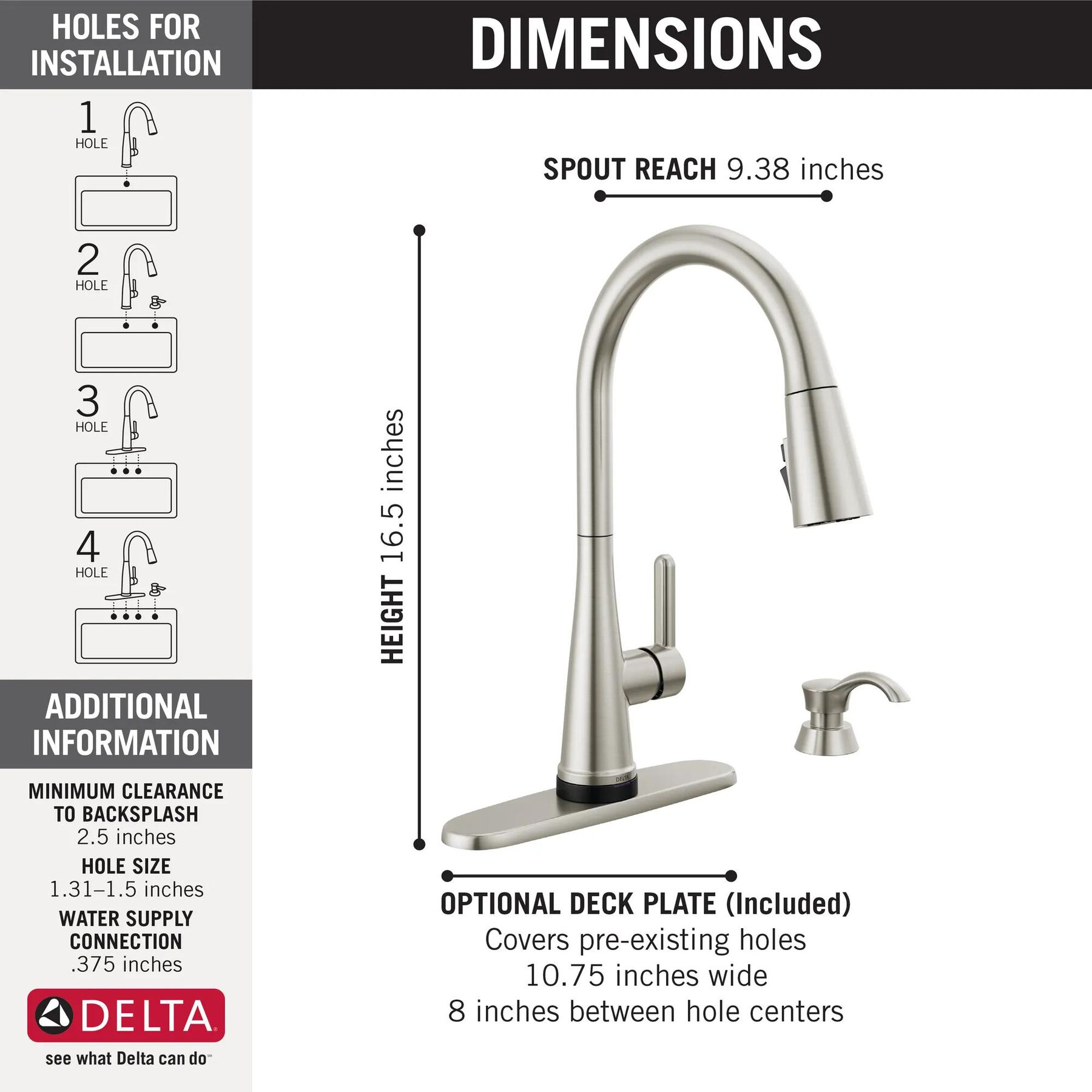 Touch<sub>2</sub>O&reg; Technology Pull-Down Kitchen w/Soap (Recertified)
