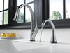 Transitional Beverage Faucet with Touch<sub>2</sub>O&reg; Technology