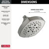 H2O Shower Head 1.75 GPM 5-Setting (Recertified)