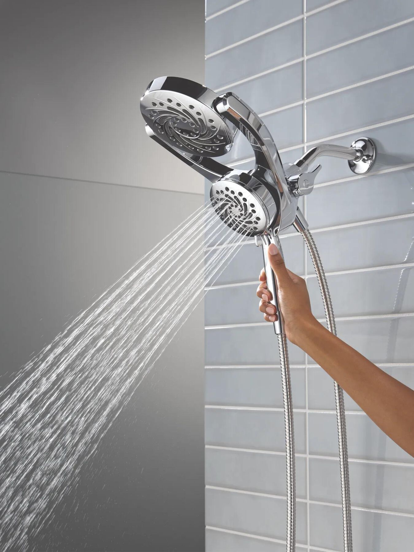 Monitor 14 Series Shower Trim with 5-Setting HydroRain and ProClean Showerhead Bundle