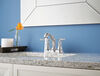 Two Handle Centerset Bathroom Faucet (Recertified)