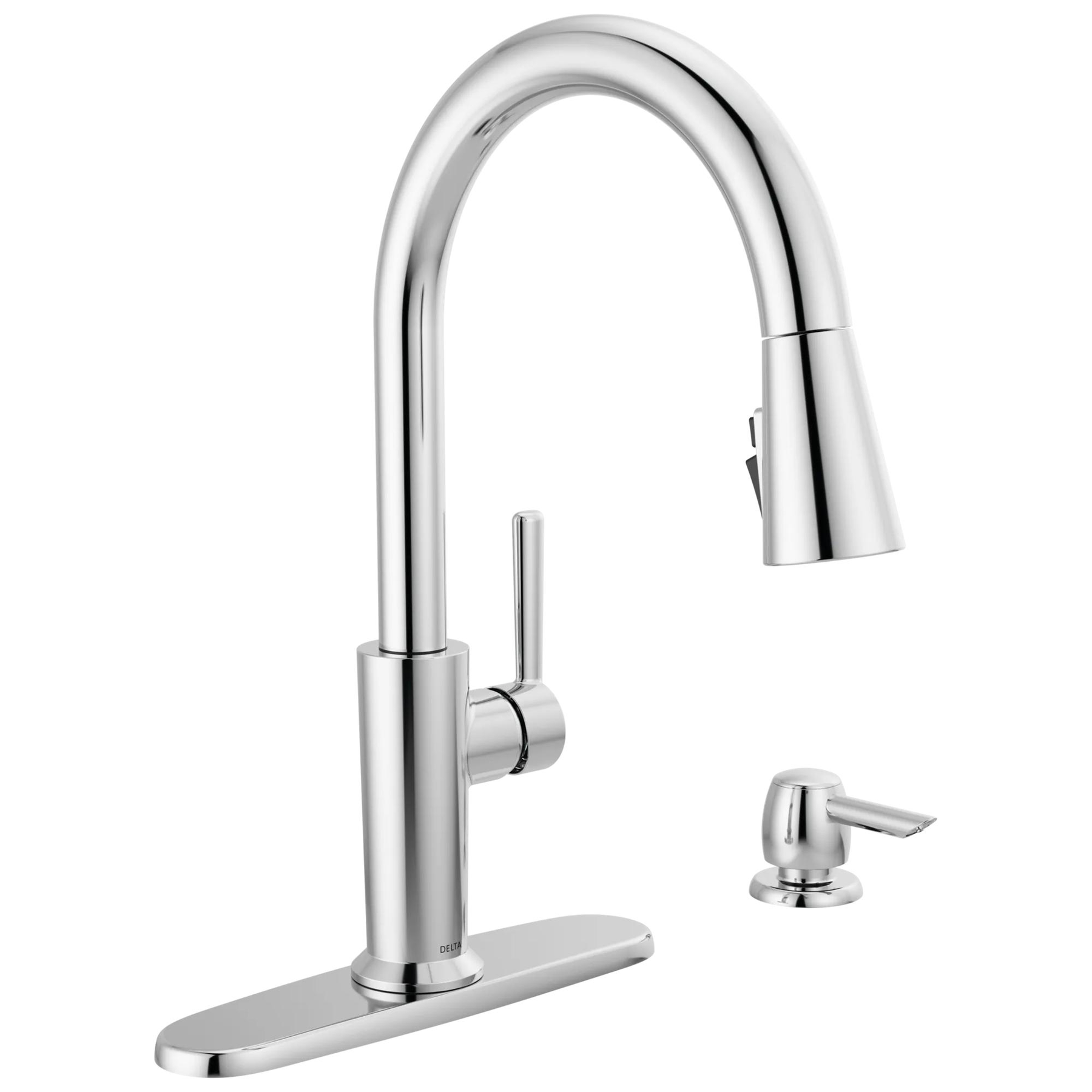Pull-Down Kitchen Faucet w/Soap (Recertified)