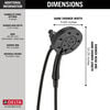 H2Okinetic&reg; In2ition&reg; 4-Setting Two-in-One Shower (Recertified)