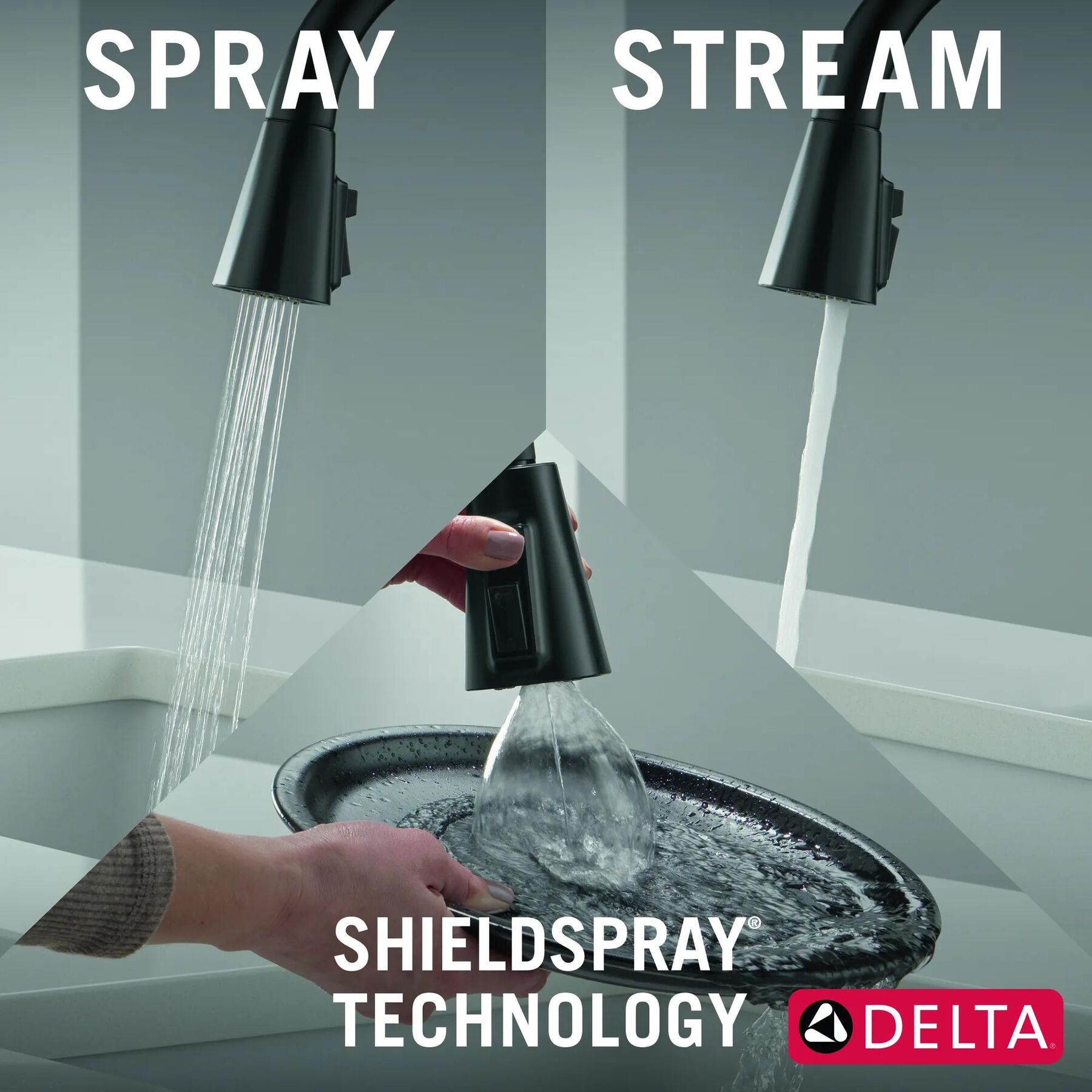 Single-Handle Pull-Down Kitchen Faucet with Touch<sub>2</sub>O&reg; Technology (Recertified)