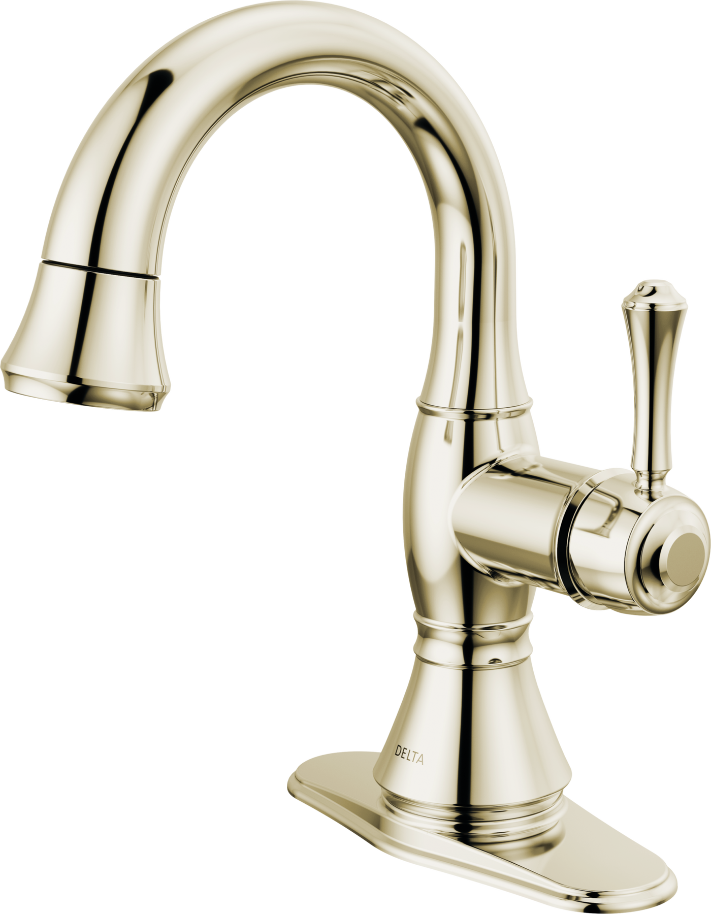 Single Handle Pull Down Bathroom Faucet