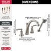Roman Tub with Handshower Trim