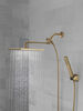 10 inch Raincan Shower Head & Hand Held Combo with Adjustable Extension Arm