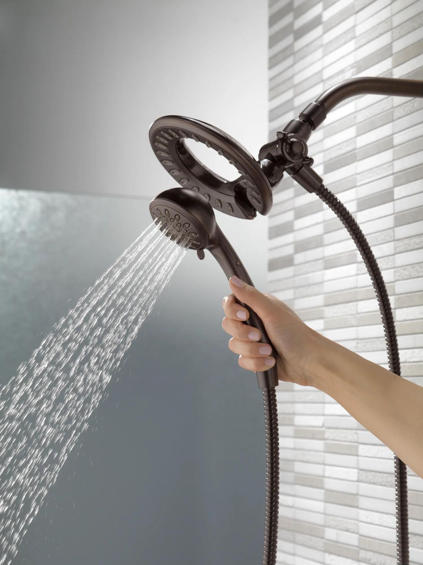 In2ition&reg; 4-Setting Two-in-One Shower