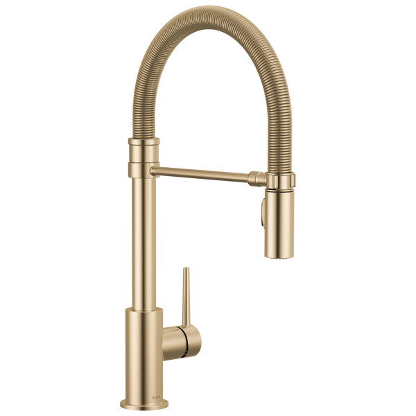 Single-Handle Pull-Down Spring Kitchen Faucet