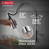 Single Handle Pull-Down Kitchen Faucet with Soap Dispenser and ShieldSpray &reg; Technology (Recertified)