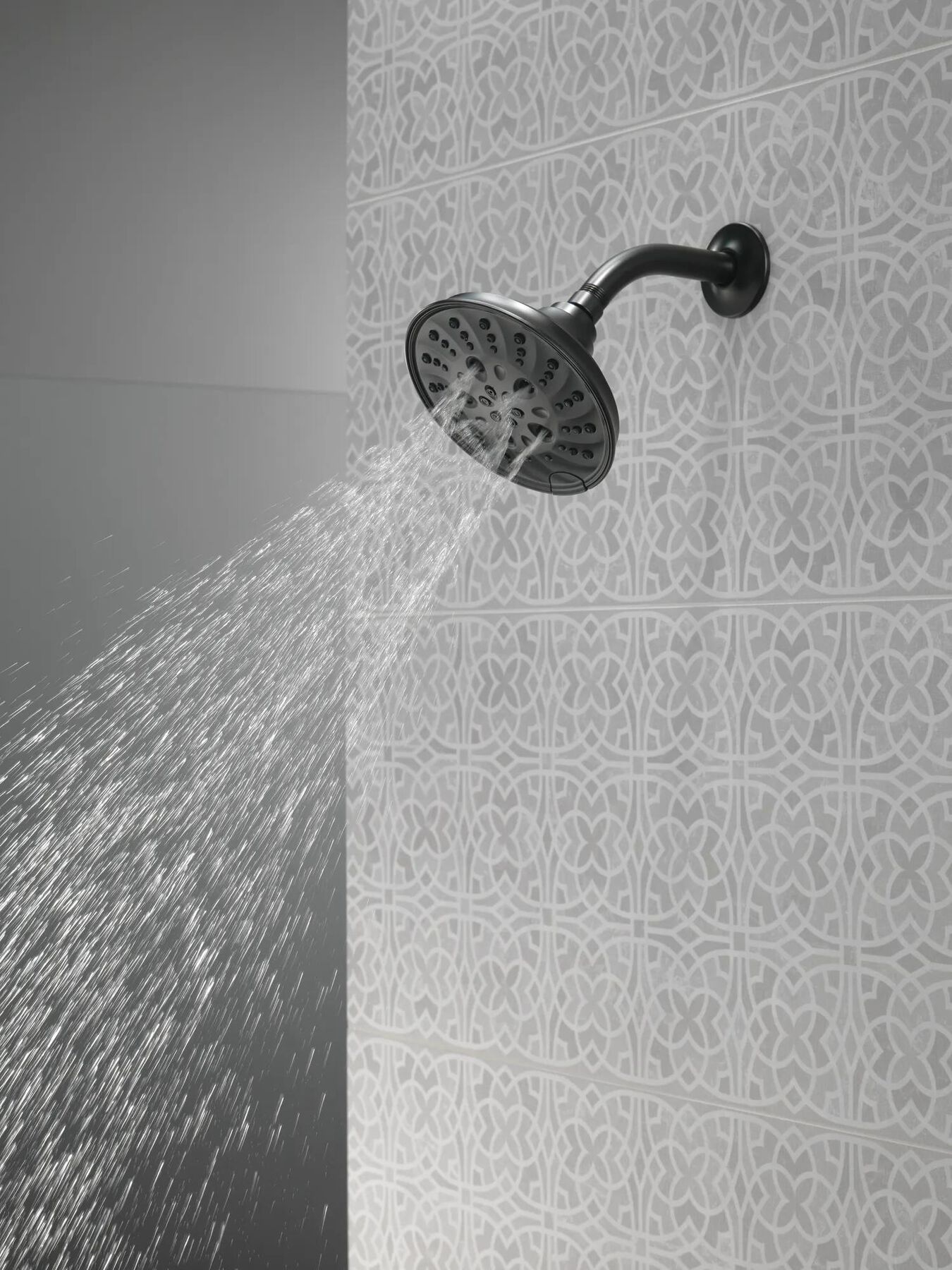 H<sub>2</sub>Okinetic&reg; 5-Setting Traditional Raincan Shower Head (Recertified)
