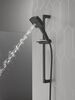 4-Setting Hand Shower with Slide Bar featuring FeatherRain&trade; Spray