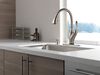 Single Handle Pull-Down Kitchen Faucet with Touch2O Technology and Soap Dispenser