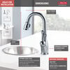 Single Handle Pull-Down Bar / Prep Faucet