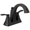 Two Handle Centerset Bathroom Faucet (Recertified)